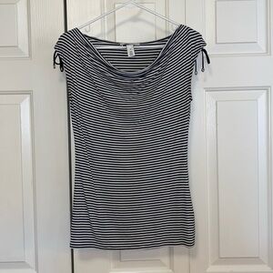 White House Black Market Striped Top